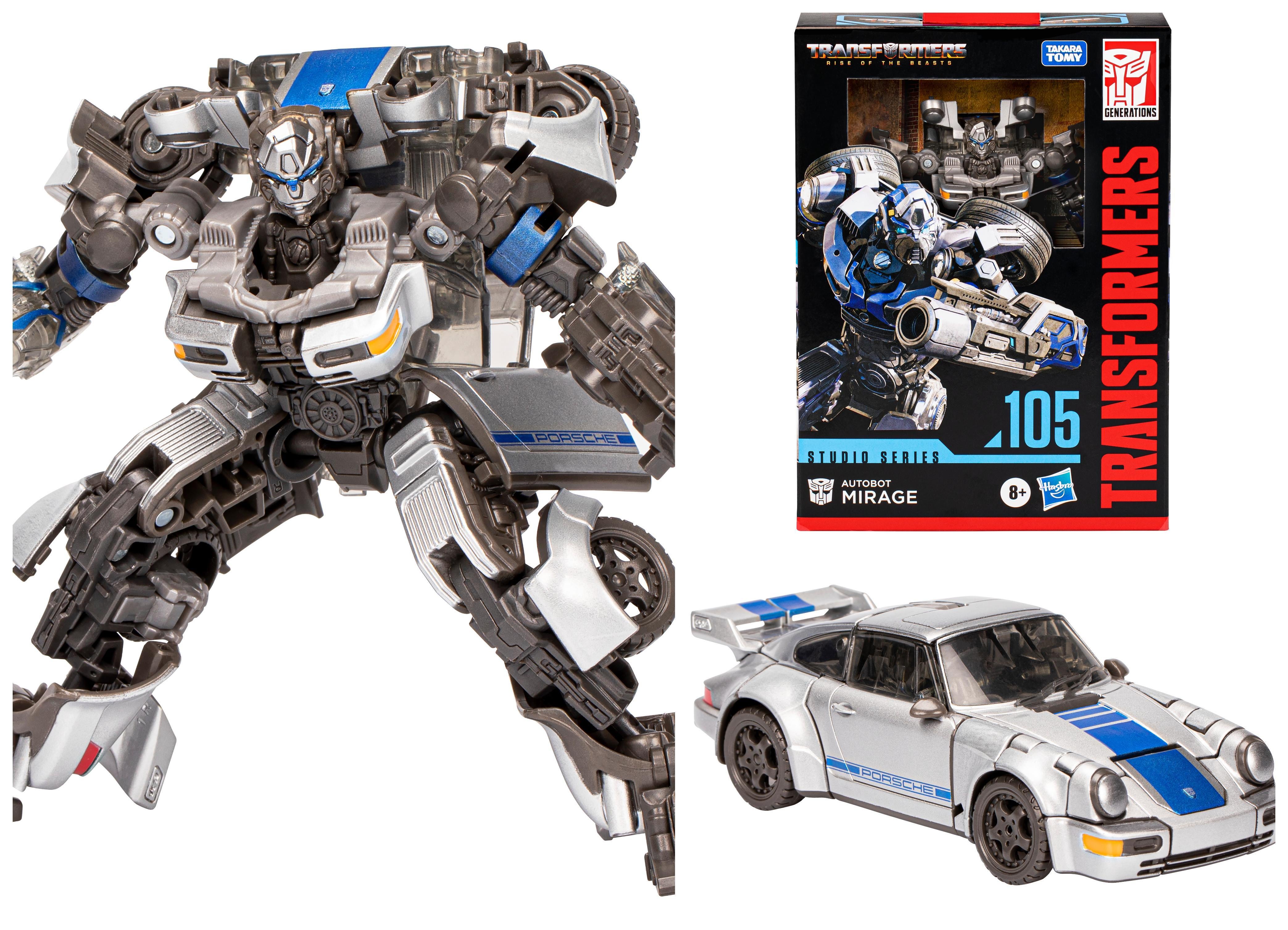 Transformers: Rise of the Beasts Optimus Primal and Mirage Studio ...
