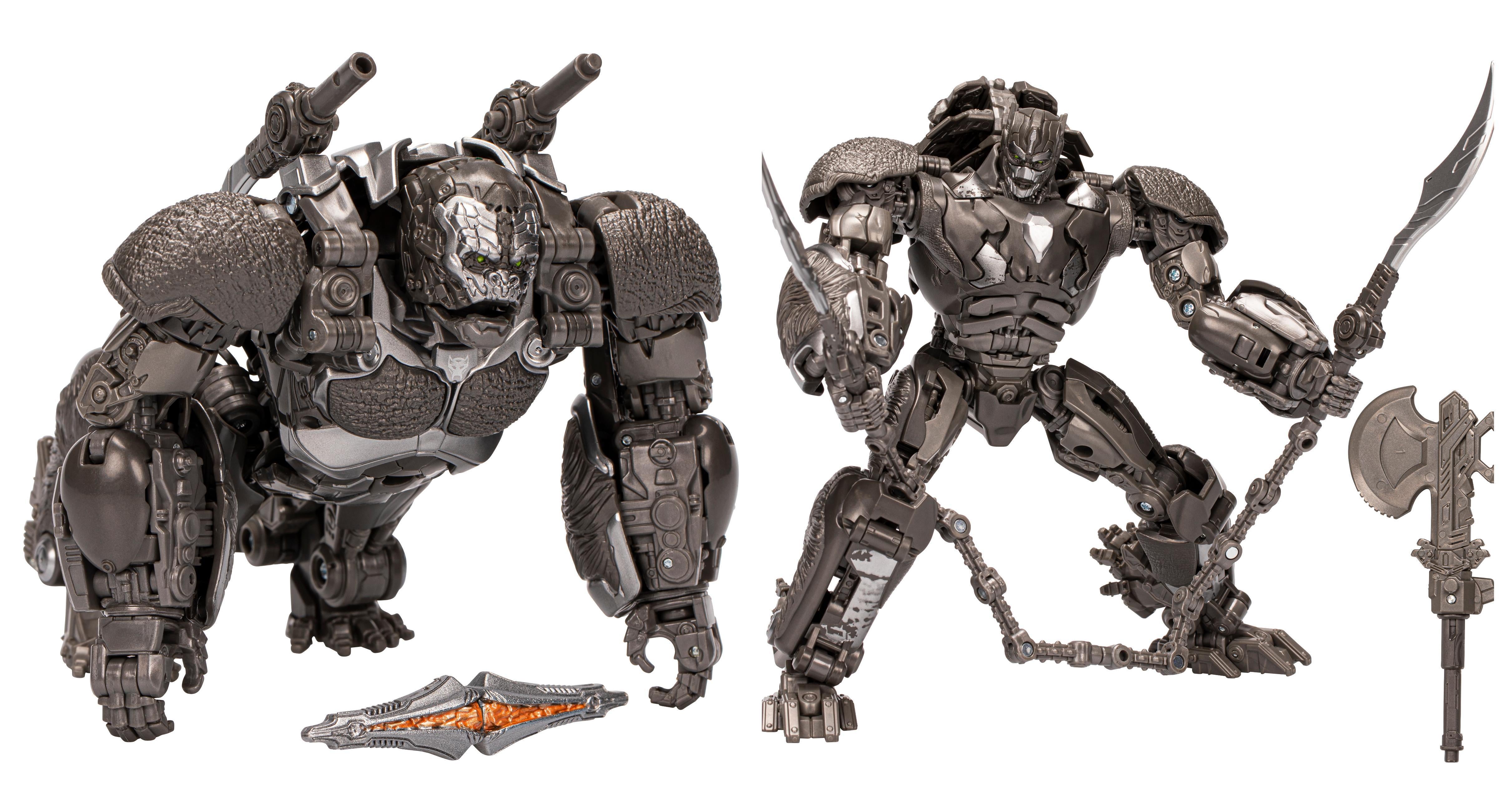Transformers: Rise of the Beasts Optimus Primal and Mirage Studio