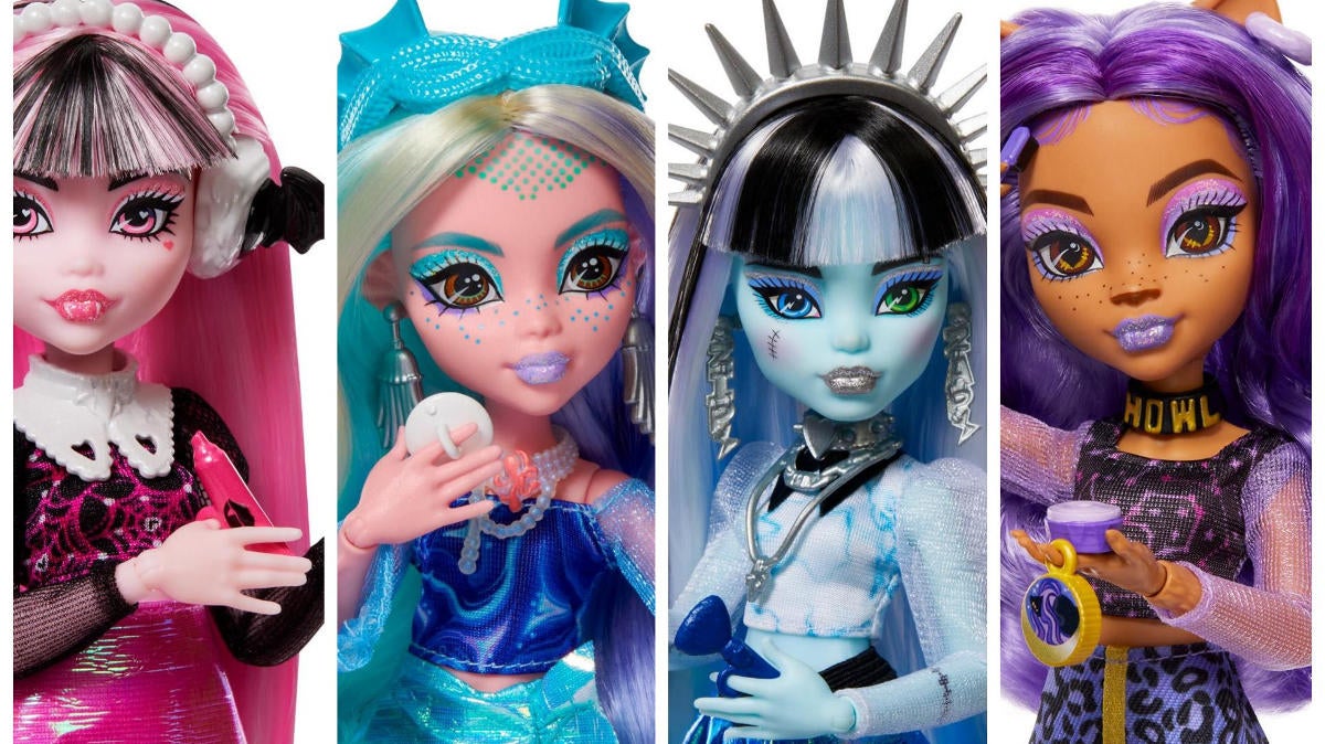 Monster High Fearidescent Series of Dolls Offers a Spooktacular ...