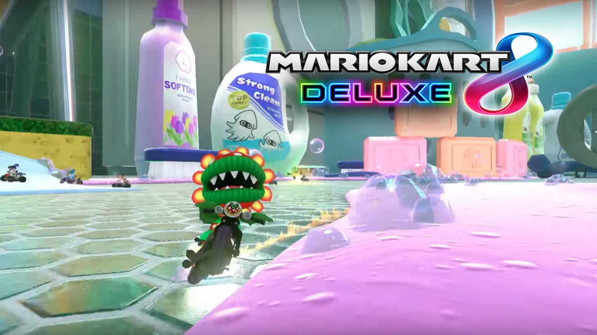 Mario Kart 8 Deluxe Reveals New Track and Racers