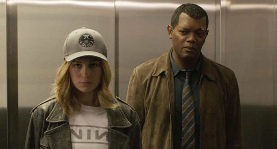 Samuel L. Jackson Supports The Marvels Co-Star Brie Larson Against ...