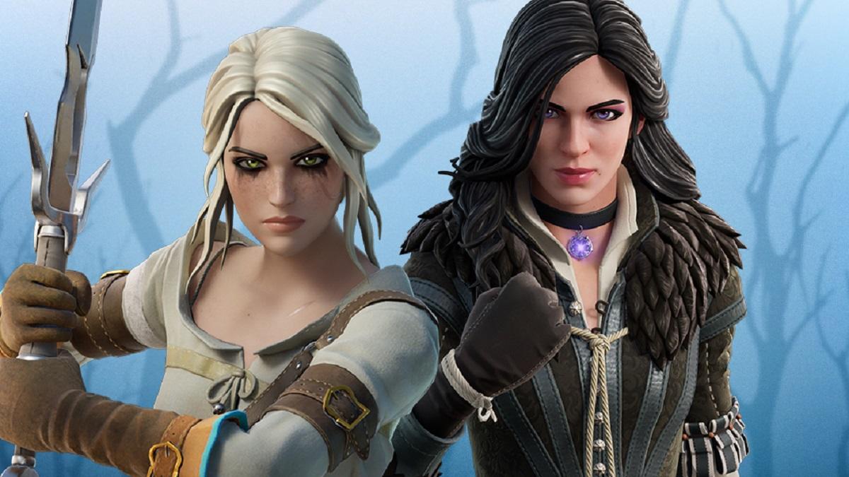 Skins de Ciri e Yennefer chegarão ao Fortnite em celebração à 3ª