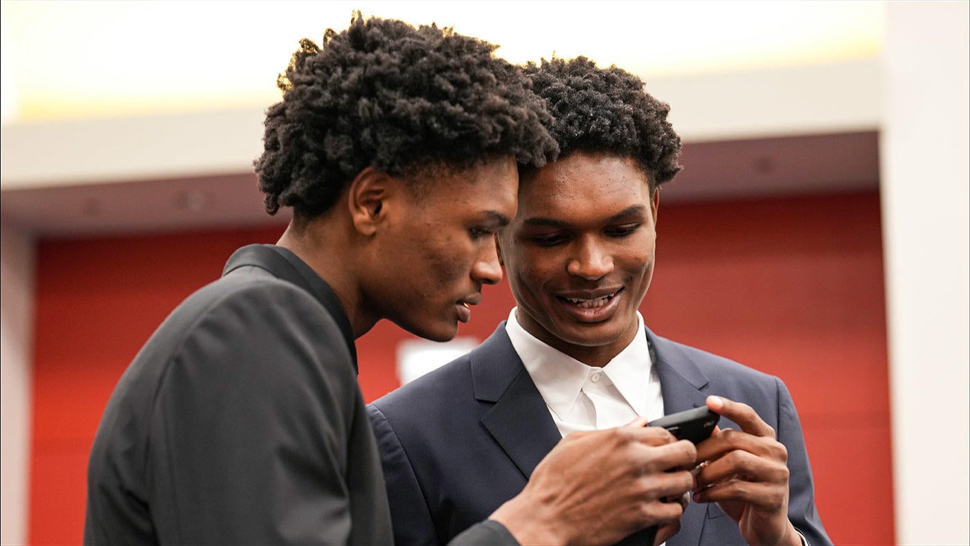 2023 NBA Draft: Twins Amen, Ausar Thompson become first brothers taken in top 10 of same class