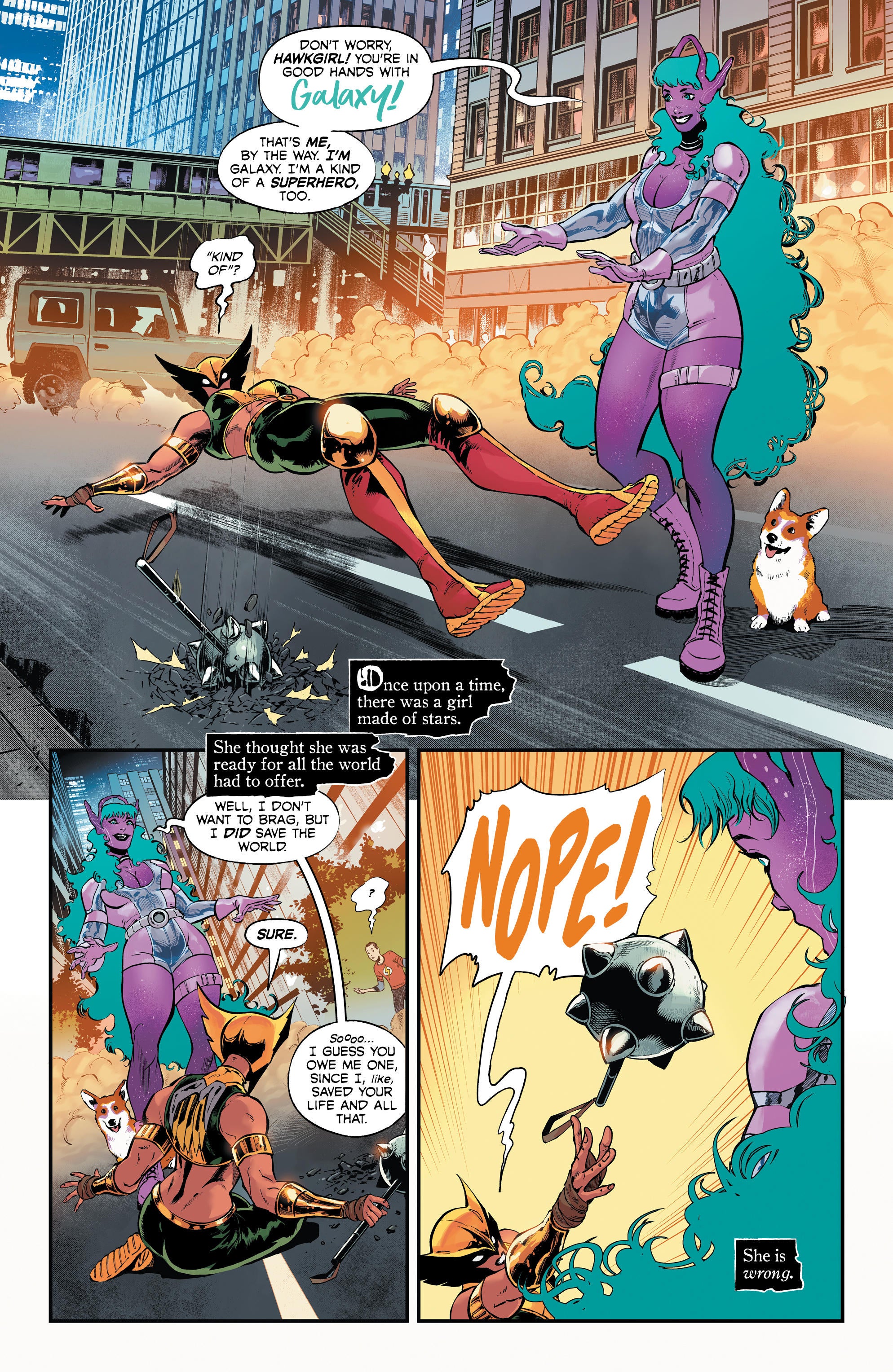 Hawkgirl Gets a New Partner in a Preview of Her DC Solo Series (Exclusive)