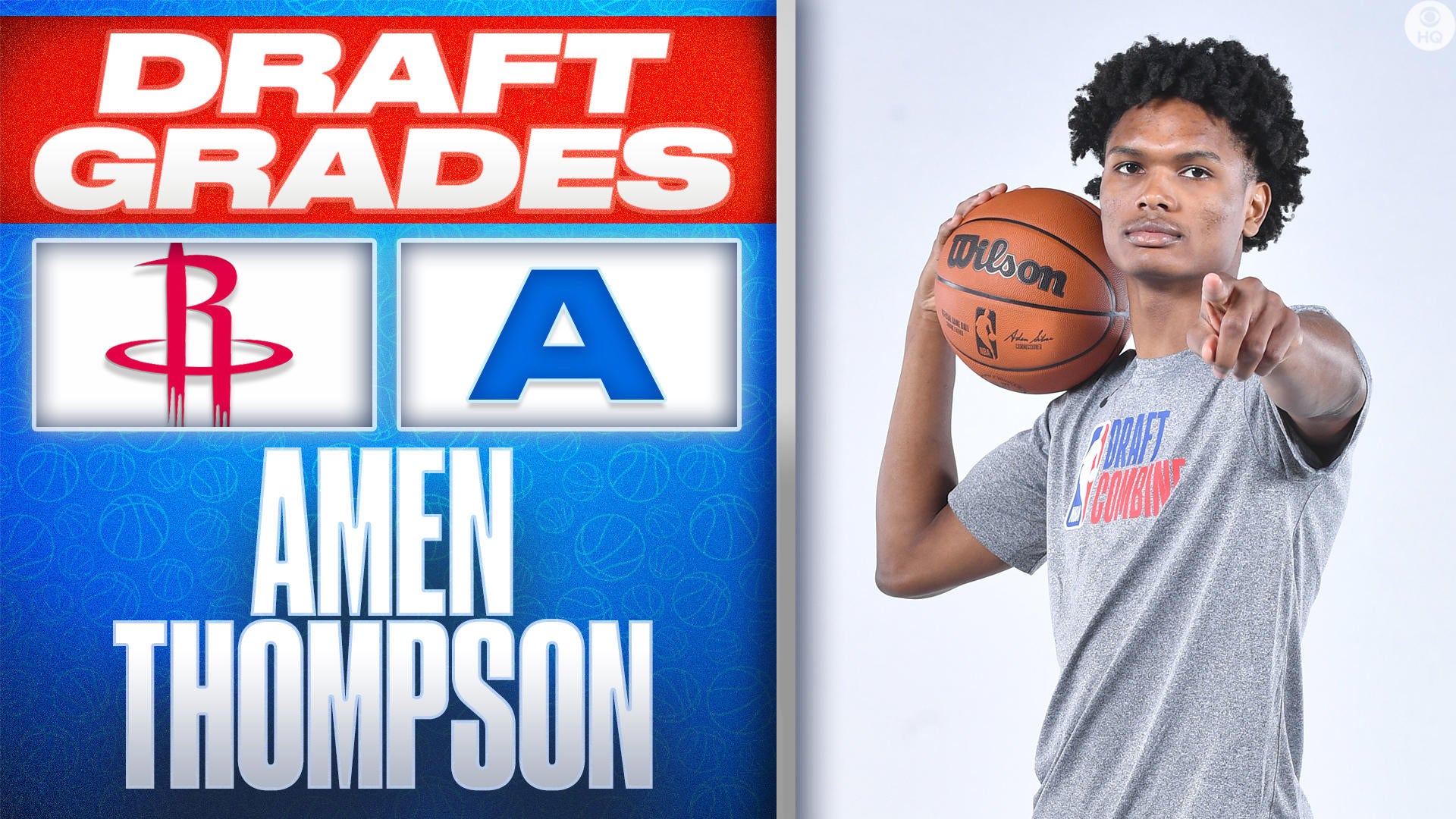 NBA Draft Grades Houston Rockets Select Amen Thompson No. 4 Overall