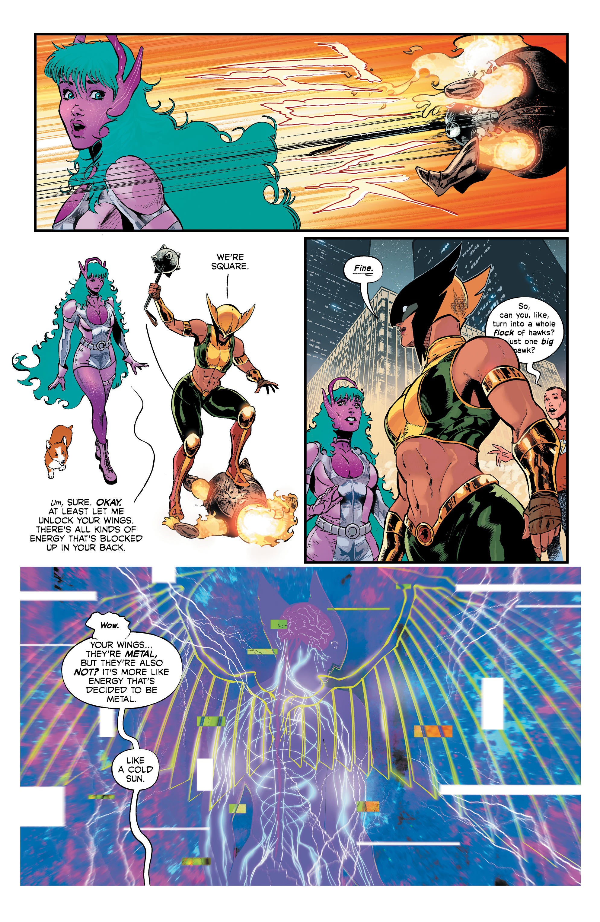 Hawkgirl Gets a New Partner in a Preview of Her DC Solo Series (Exclusive)