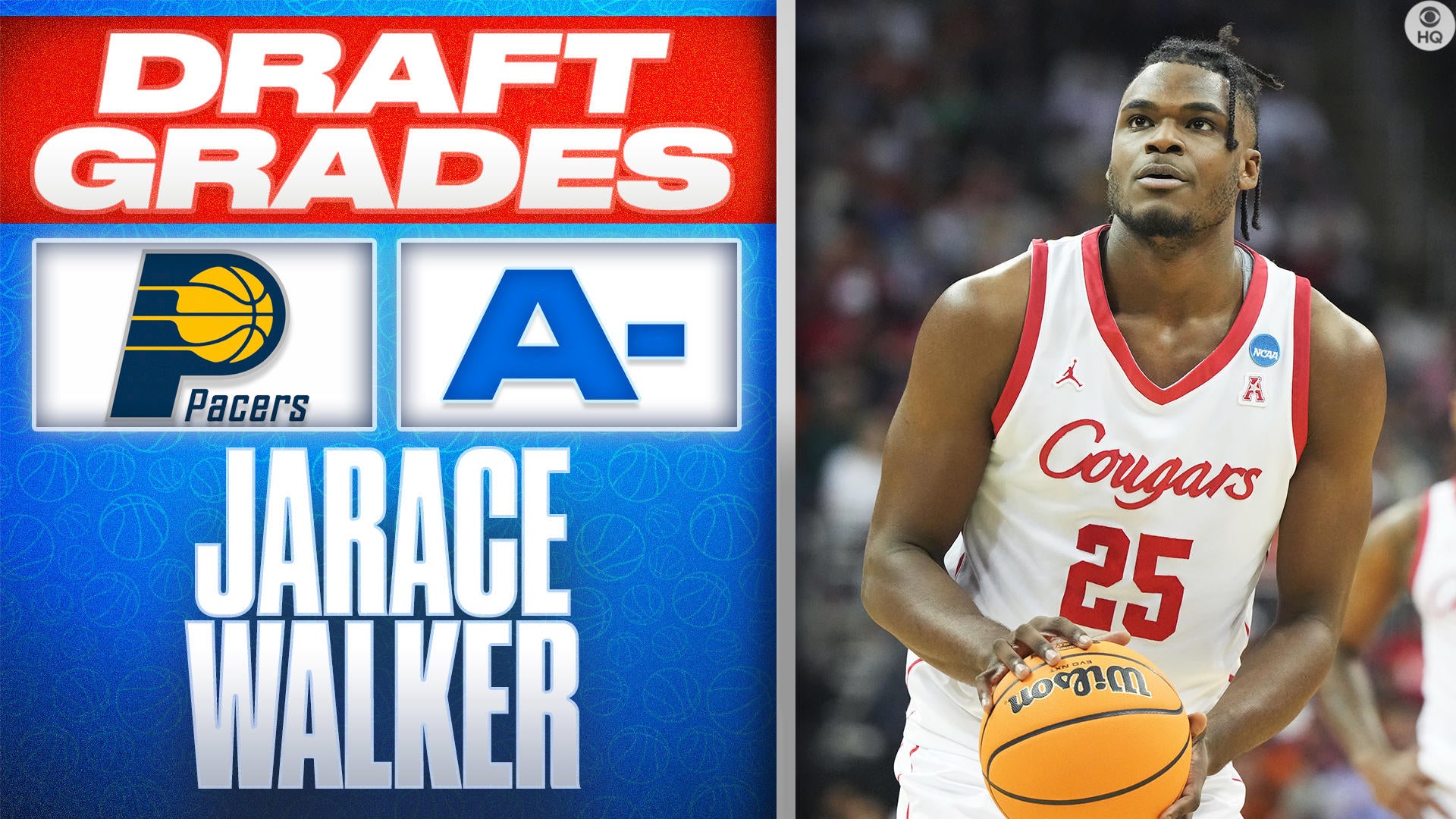 NBA Draft Grades Indiana Pacers Select Jarace Walker No. 8 Overall Live Stream of National