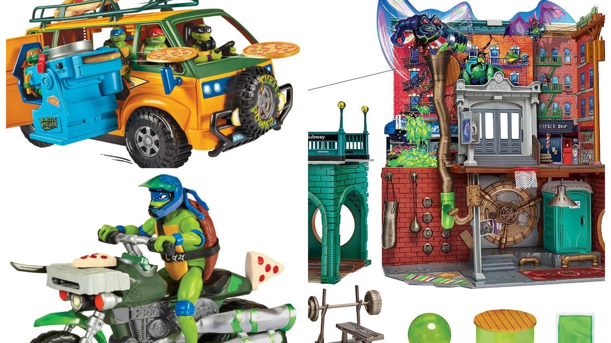 Teenage Mutant Ninja Turtles Mutant Mayhem Toys Are On Sale Now