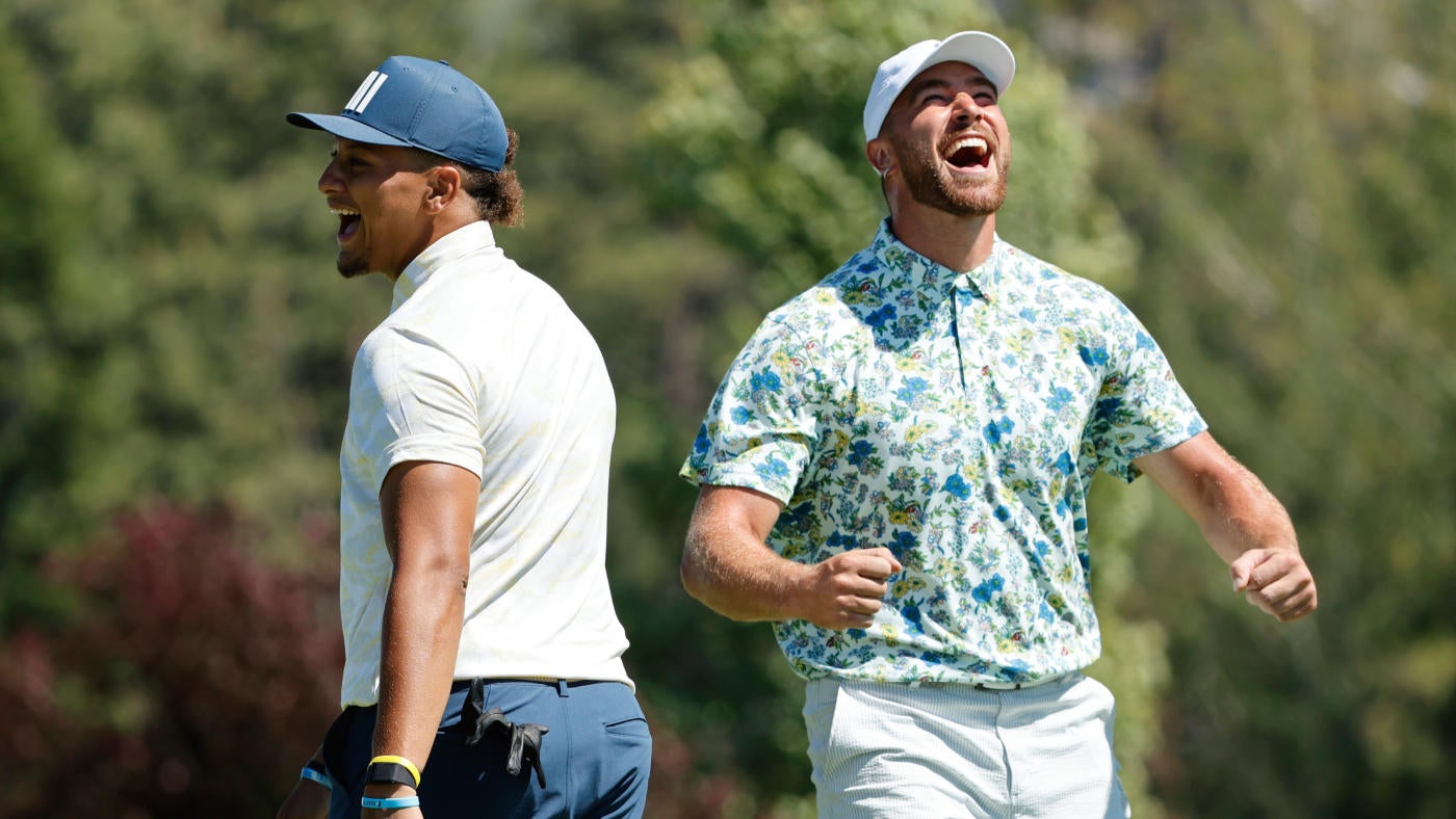 The Match 2023 golf live stream: How to watch Steph Curry, Klay Thompson, Patrick Mahomes, Travis Kelce on TV