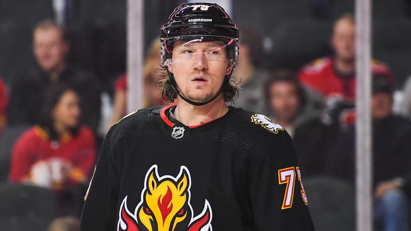 Devils acquire Tyler Toffoli from Flames in exchange for Yegor Sharangovich, third-round pick