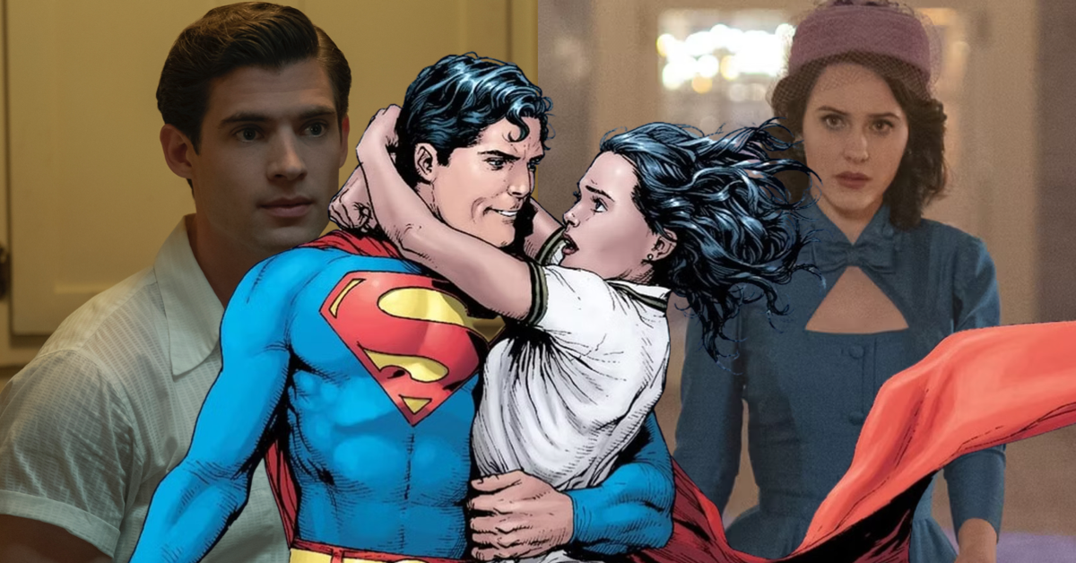 Rachel Brosnahan David Corenswet Superman Legacy