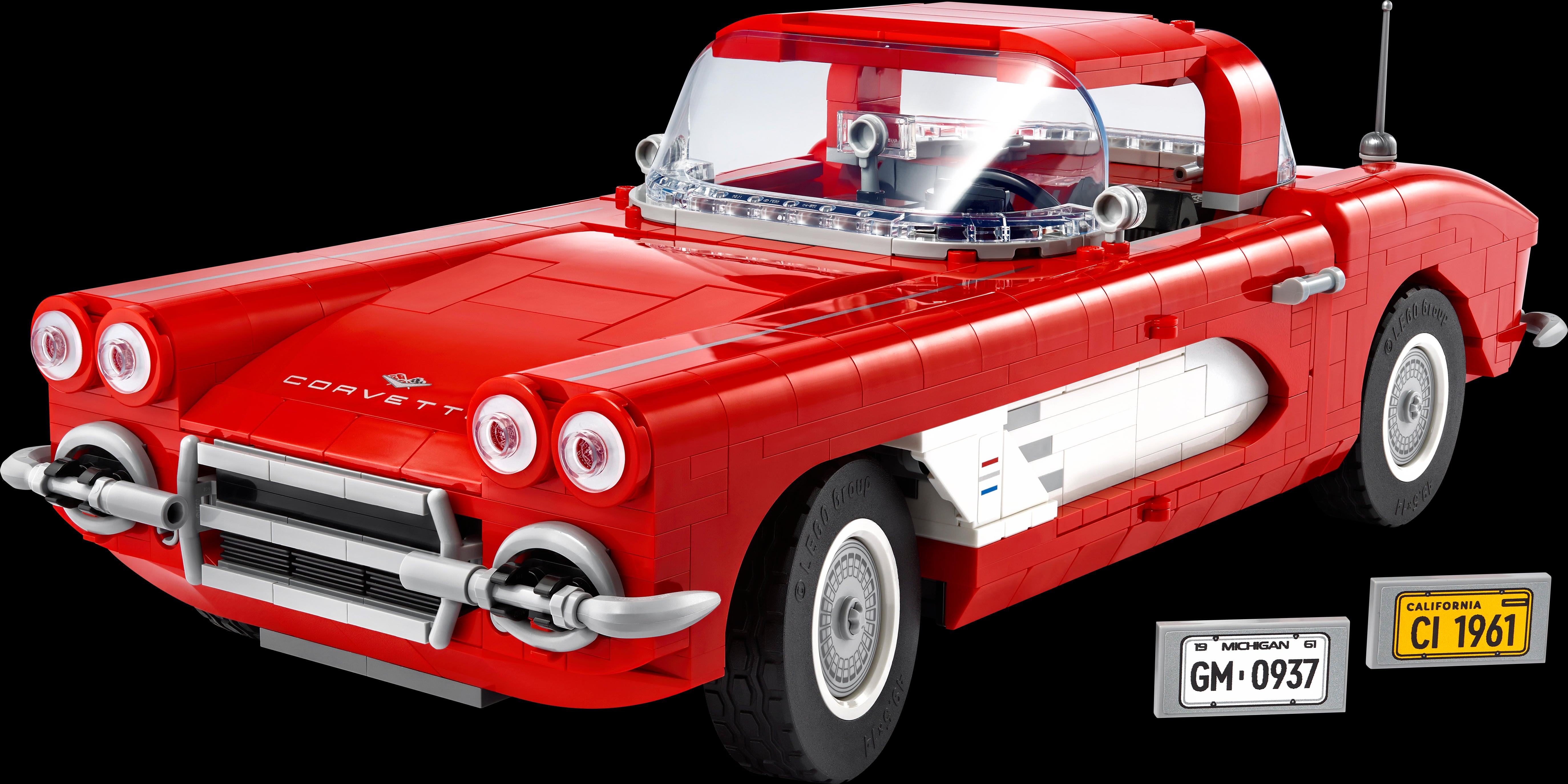 pie Blaze Før LEGO Celebrates 70 Years Of The Corvette With a New Icons Set