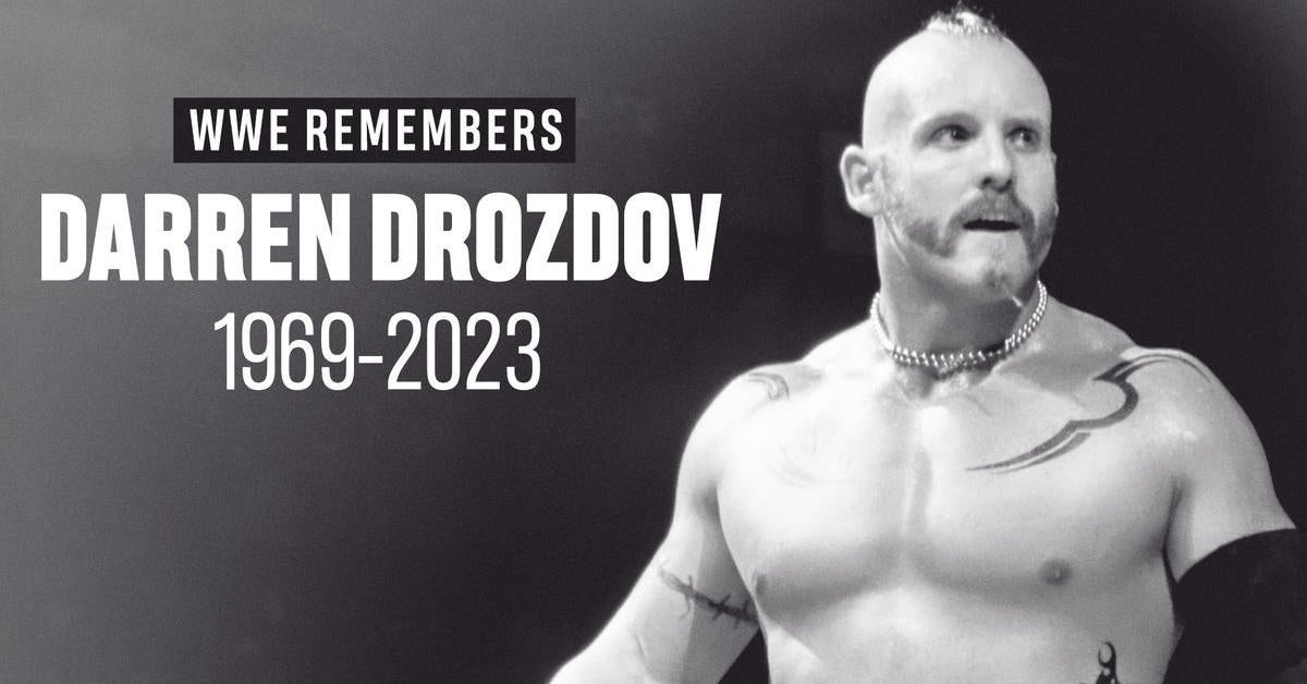 Former WWE Star Darren 'Droz' Drozdov Dead at Age 54