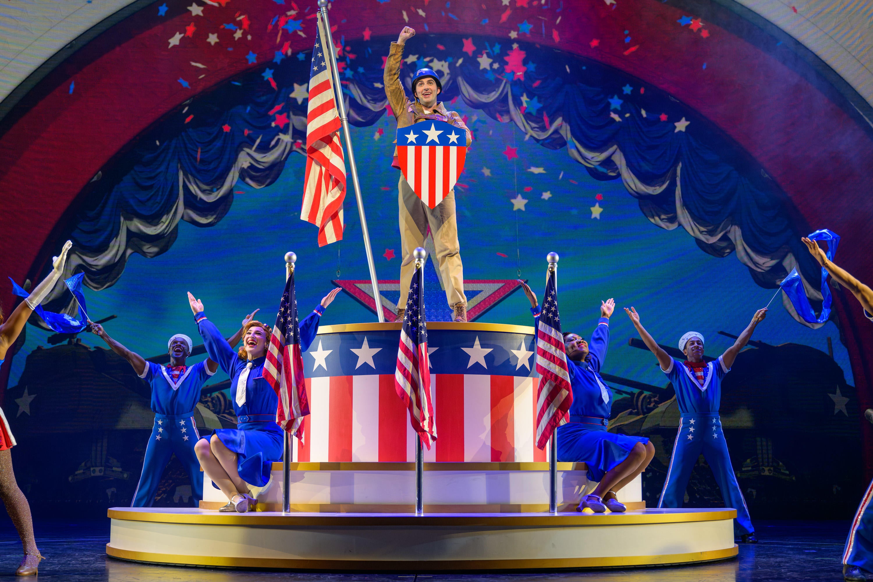 'Rogers: The Musical' Live Theater Show at Disneyland Resort - 'Star Spangled Man'