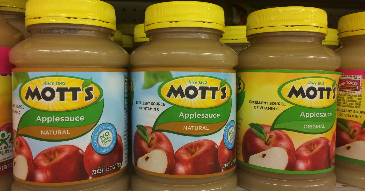 Mott's Applesauce Recalled