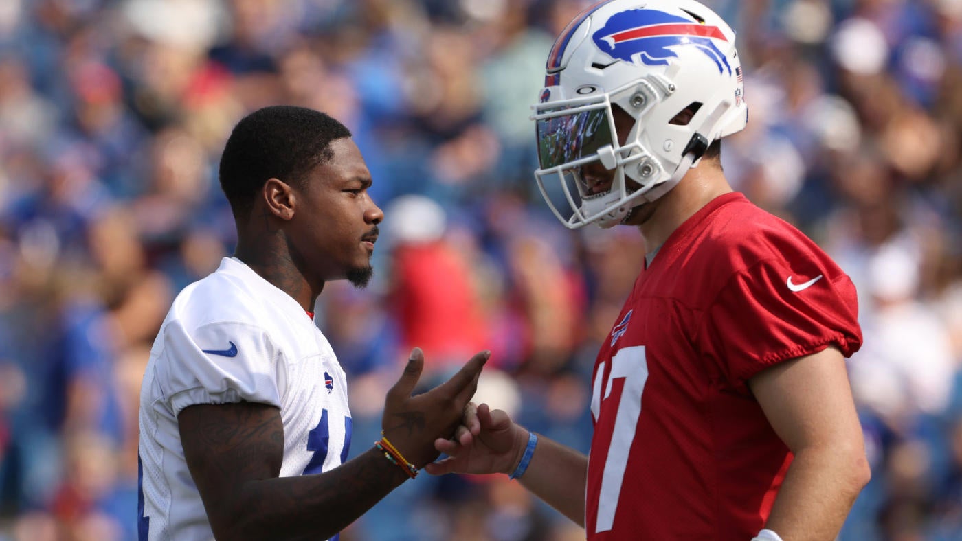 Bills' Josh Allen blames the media for blowing the Stefon Diggs situation 'so far out of proportion'