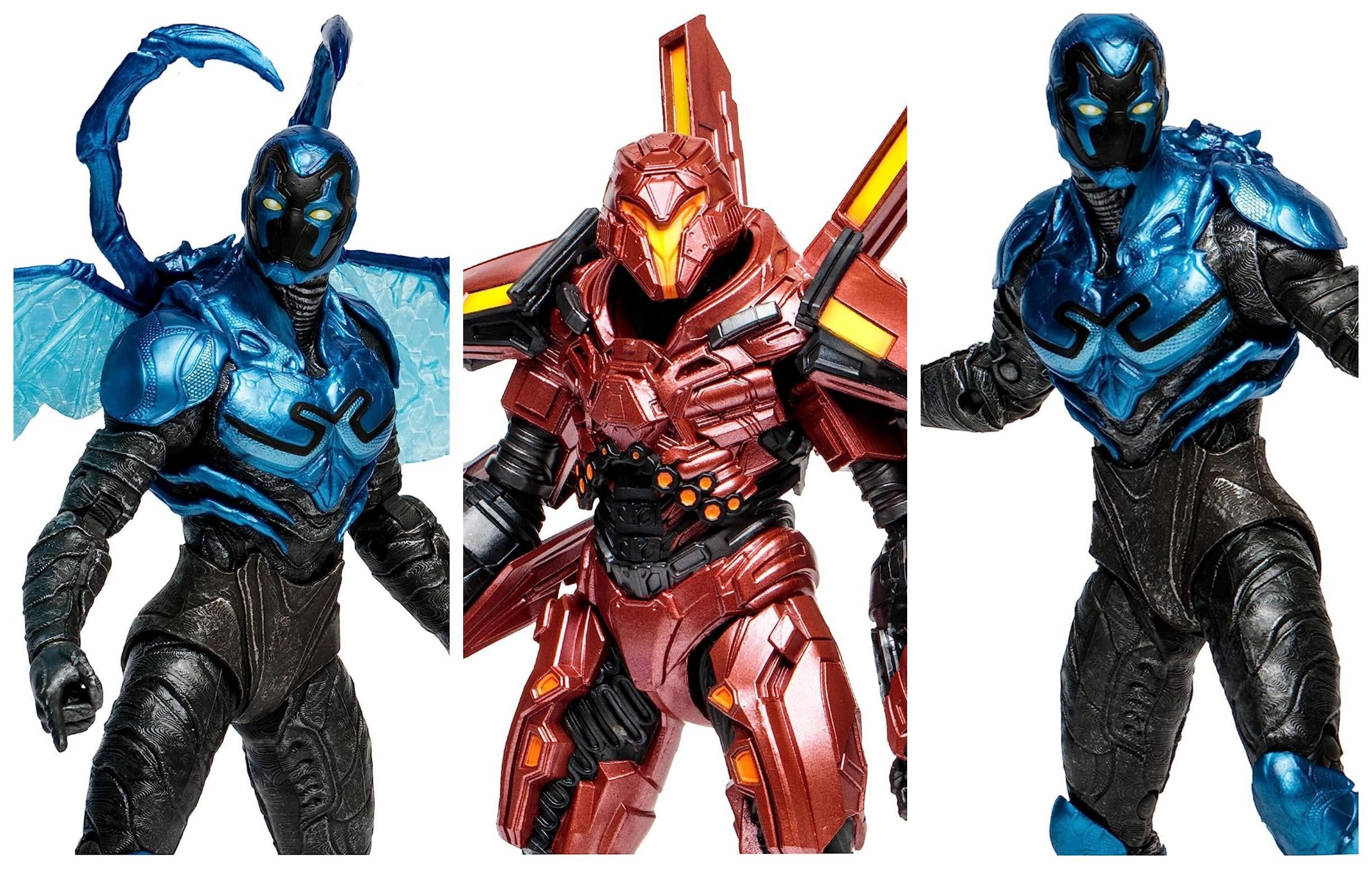 Blue Beetle Movie McFarlane Toys Figures Are Up for Pre-Order on