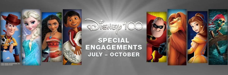 Disney's 100th Anniversary Re-Release Movies Schedule