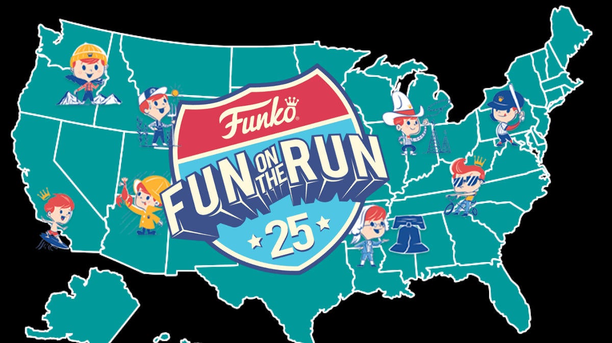  Funko Fun on The Run Bitty Pop Fun on The Run 4-Pack : Toys &  Games