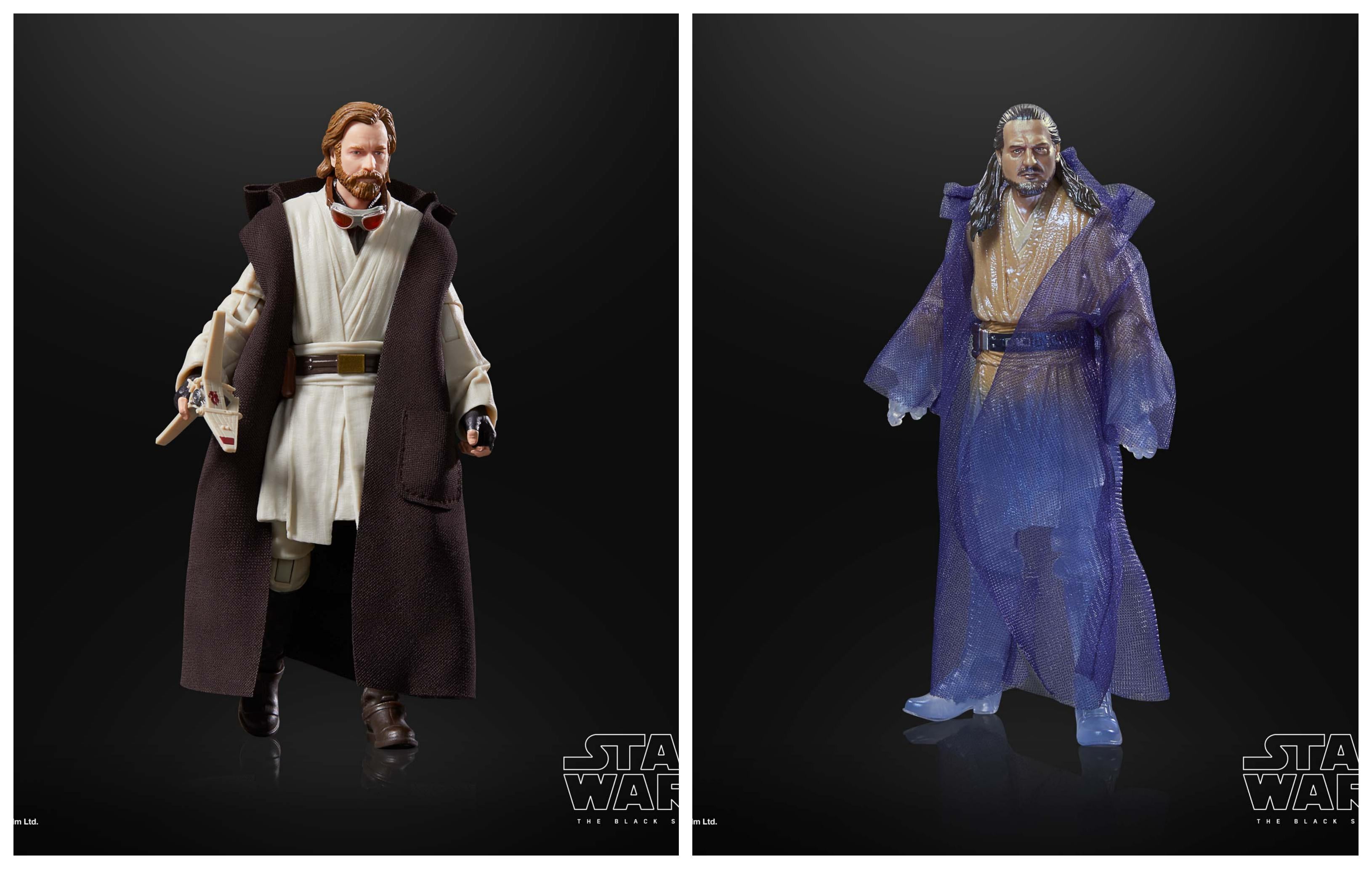 Star Wars The Black Series Force Ghost Qui-Gon Jinn and Jedi Legend Obi-Wan  Kenobi Pre-Order Details