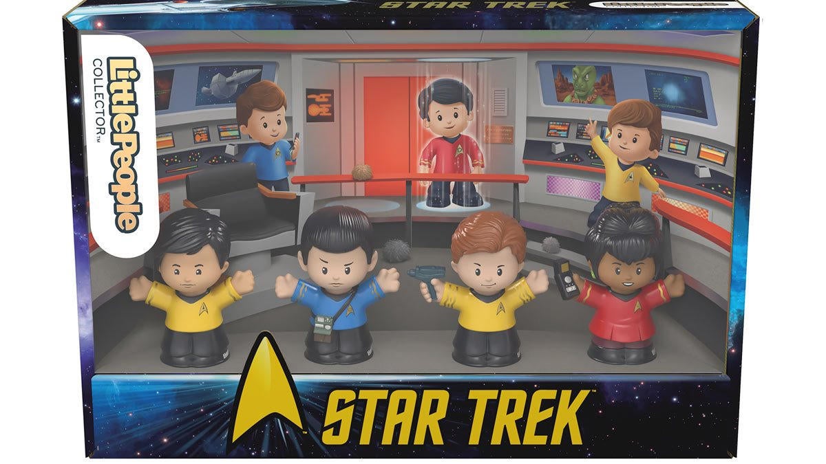 Star Trek: The Original Series Little People Collector Set Drops As a ...