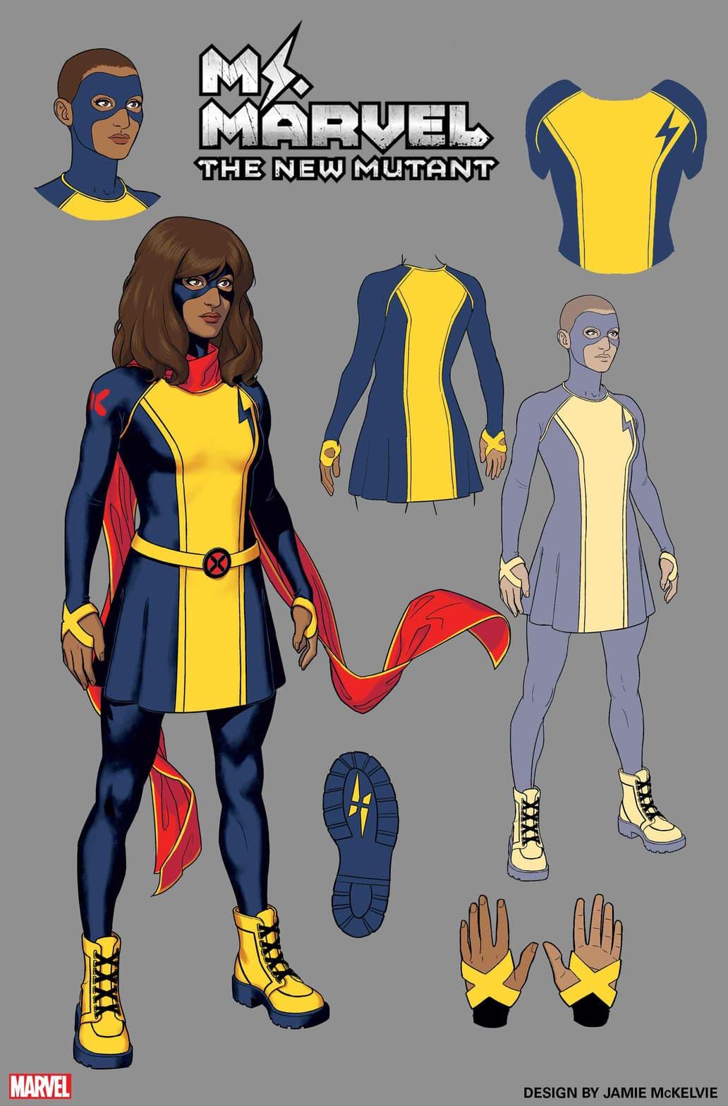 Ms. Marvel Gets New XMen Costume in Comic