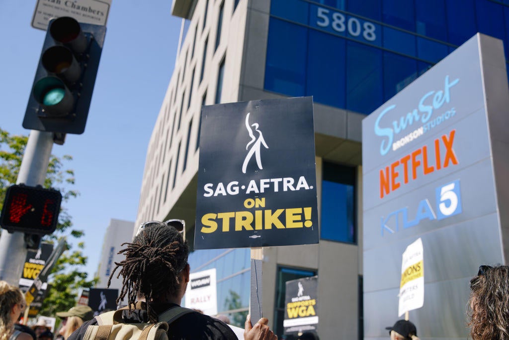 SAG-AFTRA strike in Los Angeles