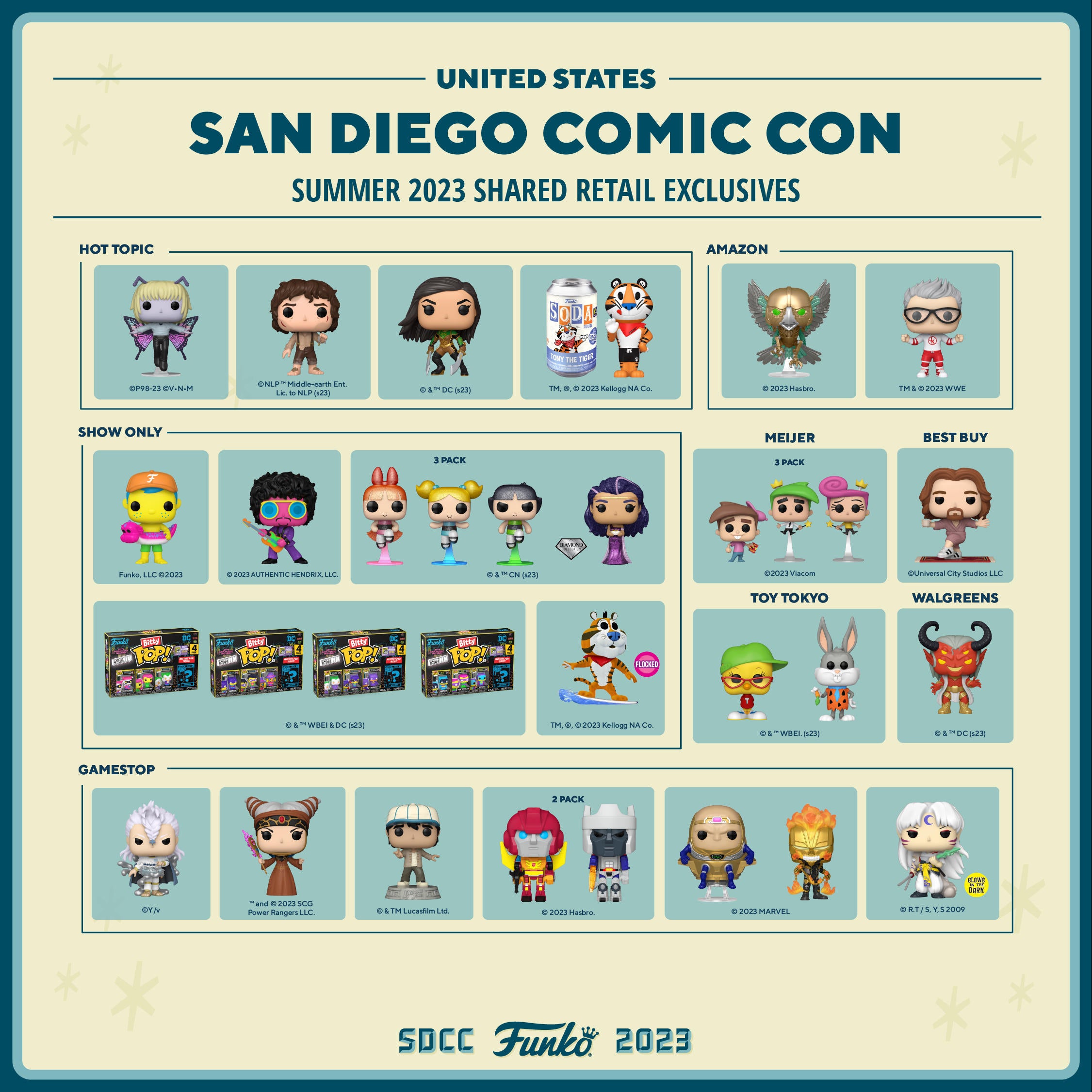 Sdcc 2025 Funko Pop Rumors Shawn Dolorita