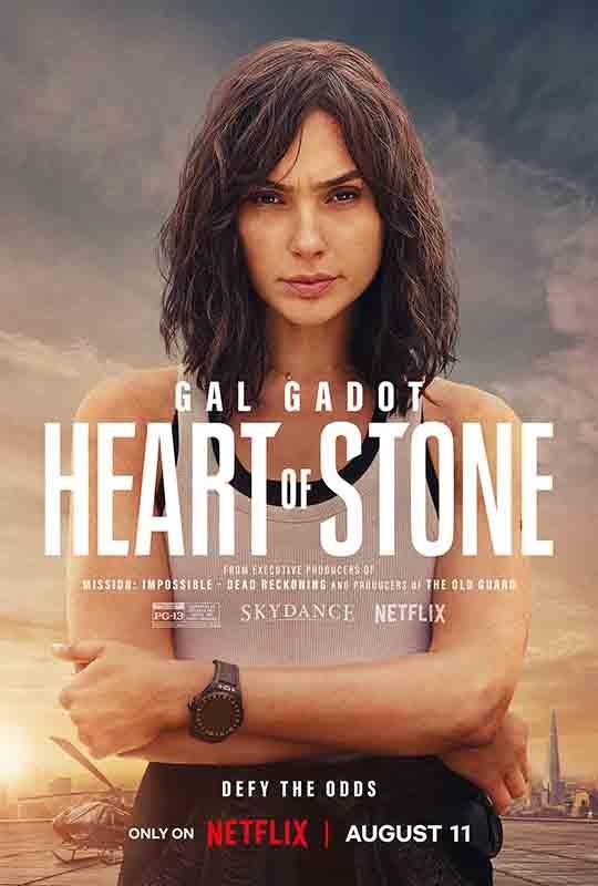 Heart of Stone New Poster for Gal Gadot's Netflix Action Movie