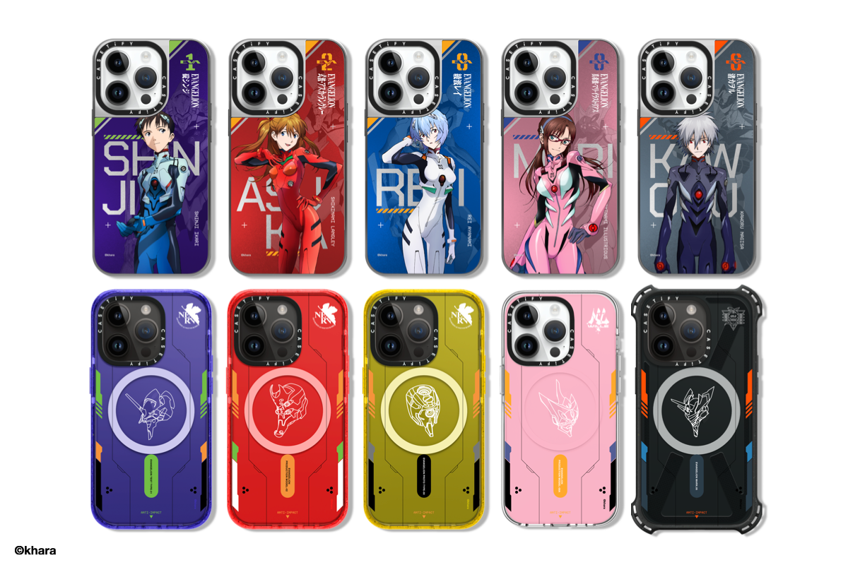 CASETiFY x Evangelion Collaboration Delivers Exciting Collectibles for Fans   Entertainment