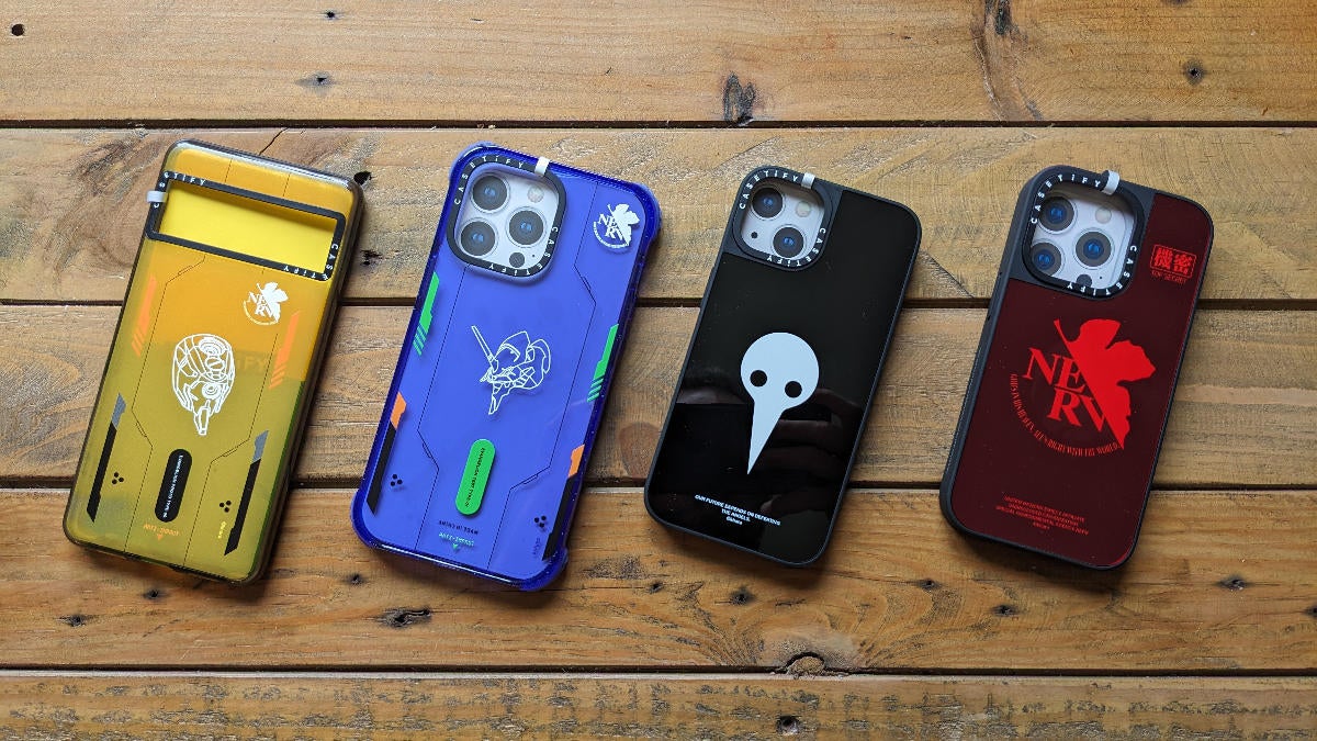 Evangelion x CASETiFY Collection For iPhone and Android Is On Sale Now