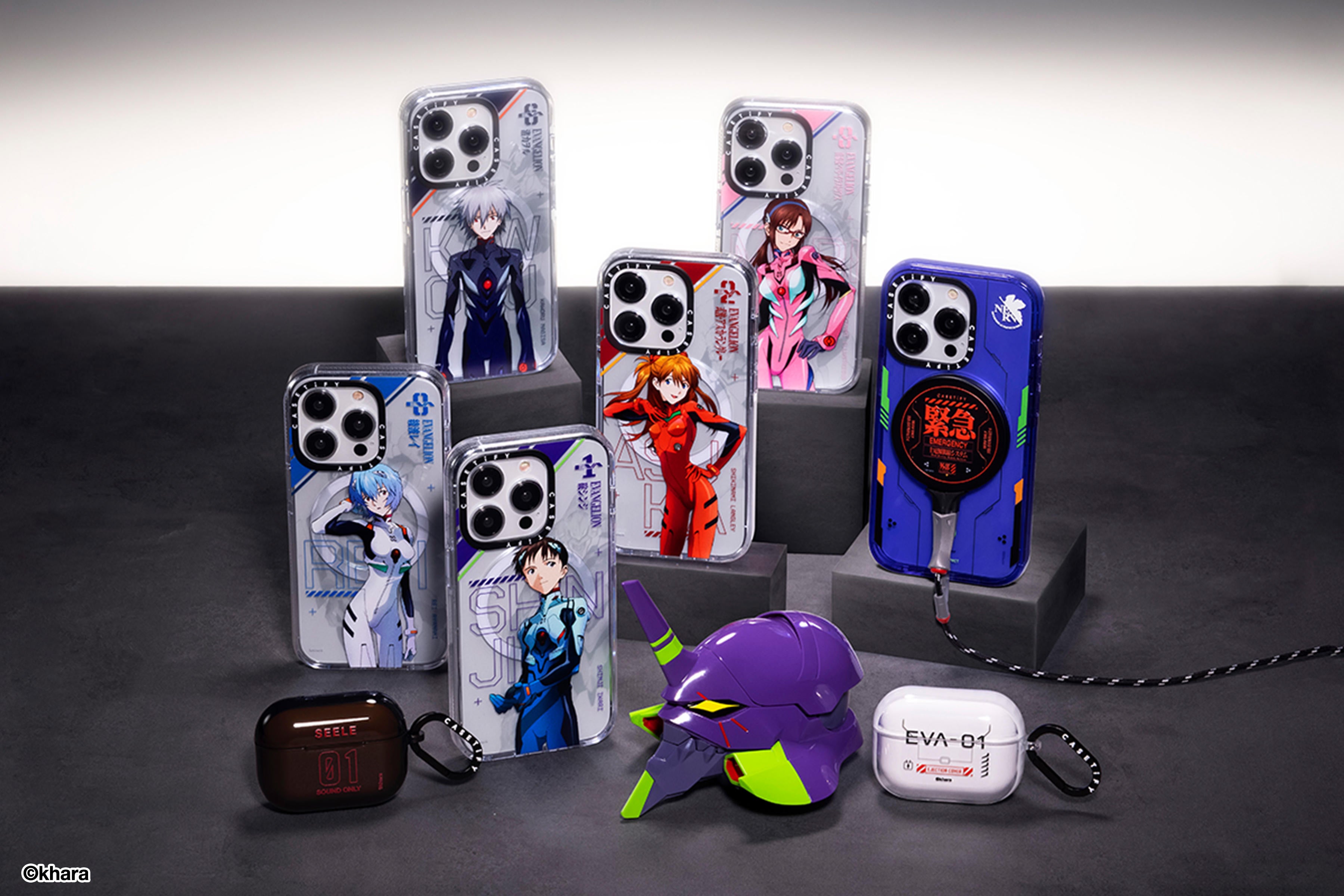 サイズ交換ＯＫ】 Evangelion x CASETiFY チャージングドッグ （3 