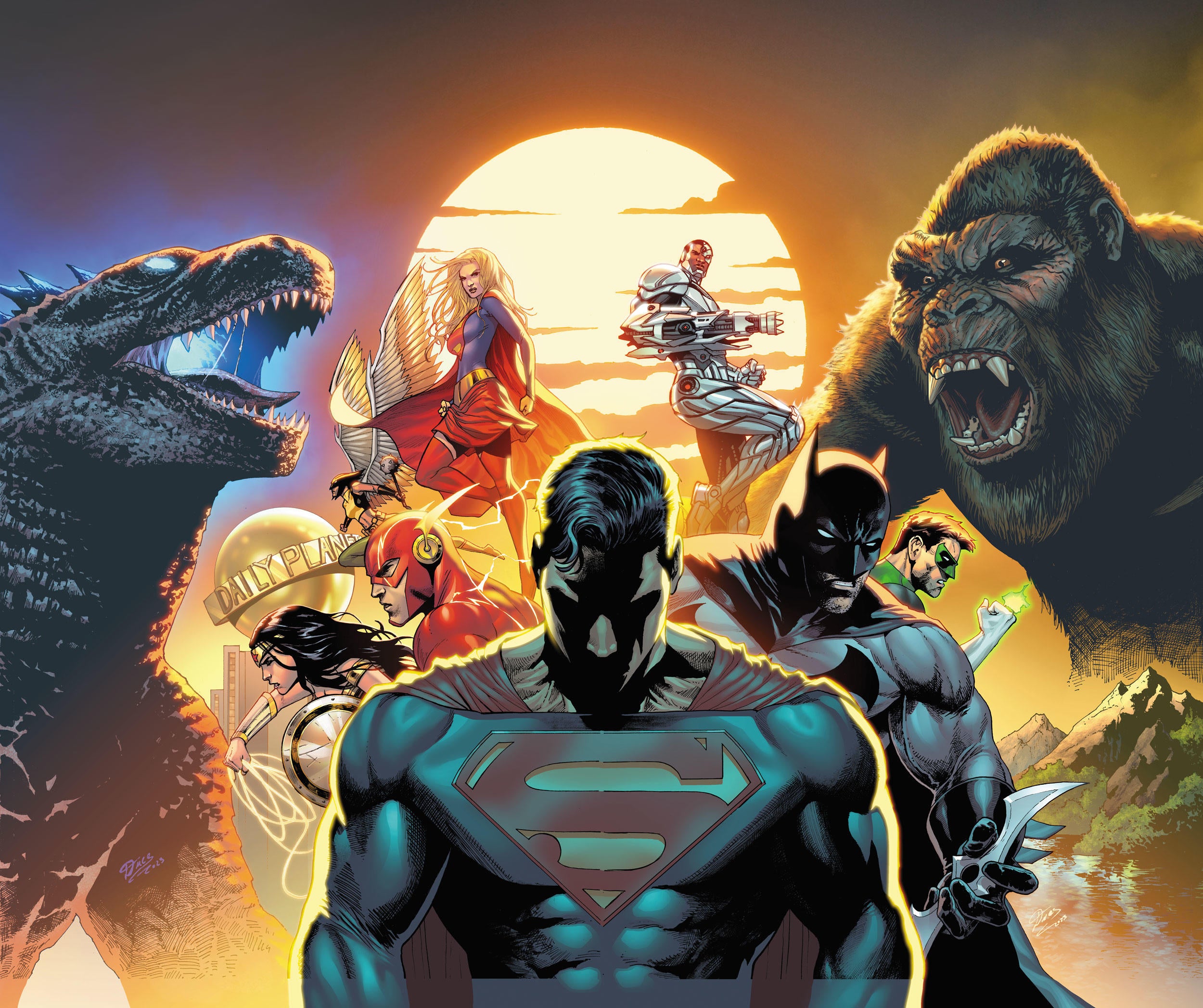 Justice League vs. Godzilla vs. Kong Announced by DC