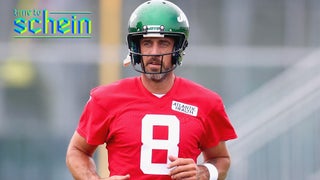 New York Jets wide receiver Garrett Wilson details how quarterback Aaron  Rodgers makes the Jets better