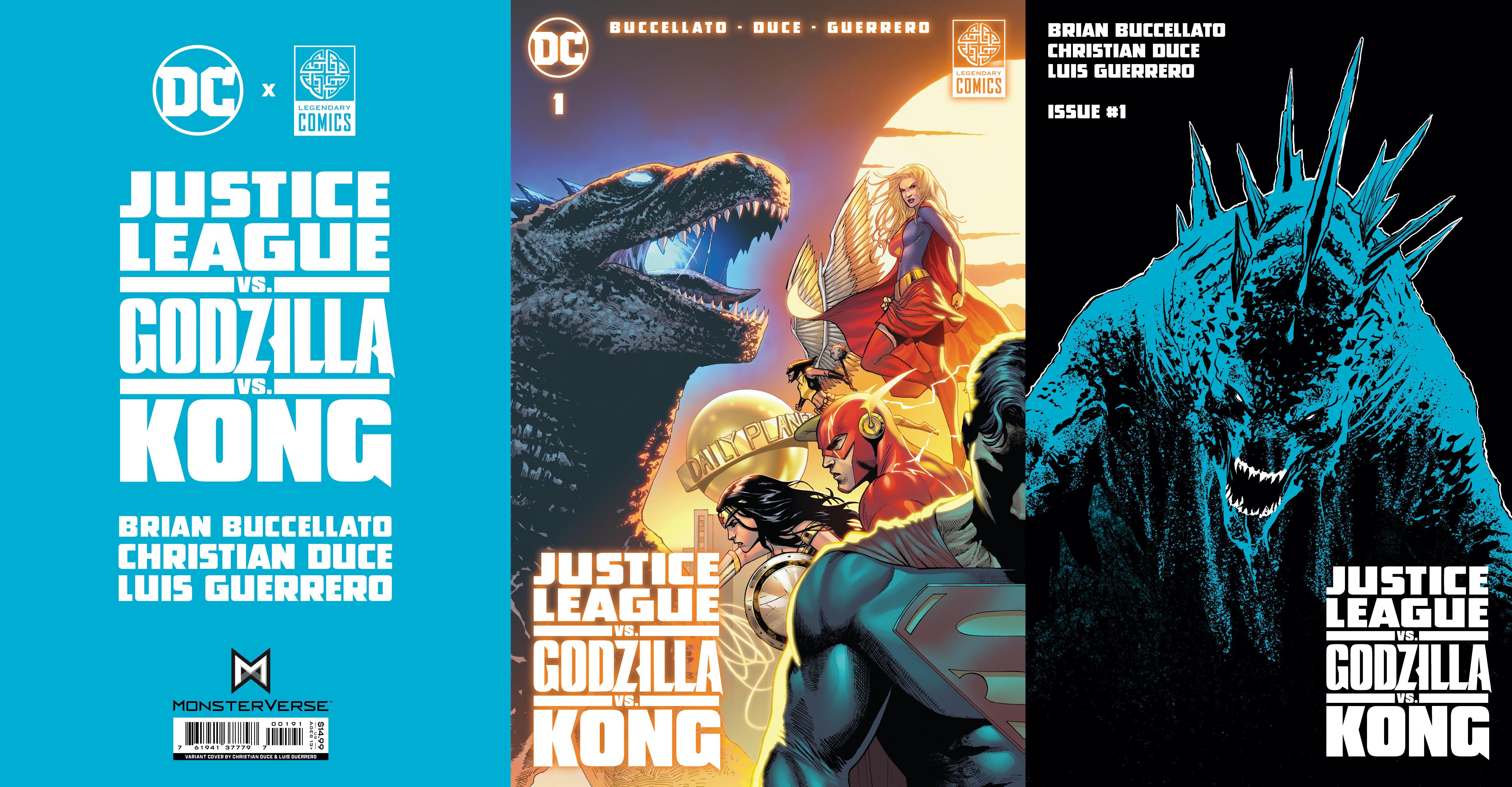 Justice League Vs. Godzilla Vs. Kong Announced By DC