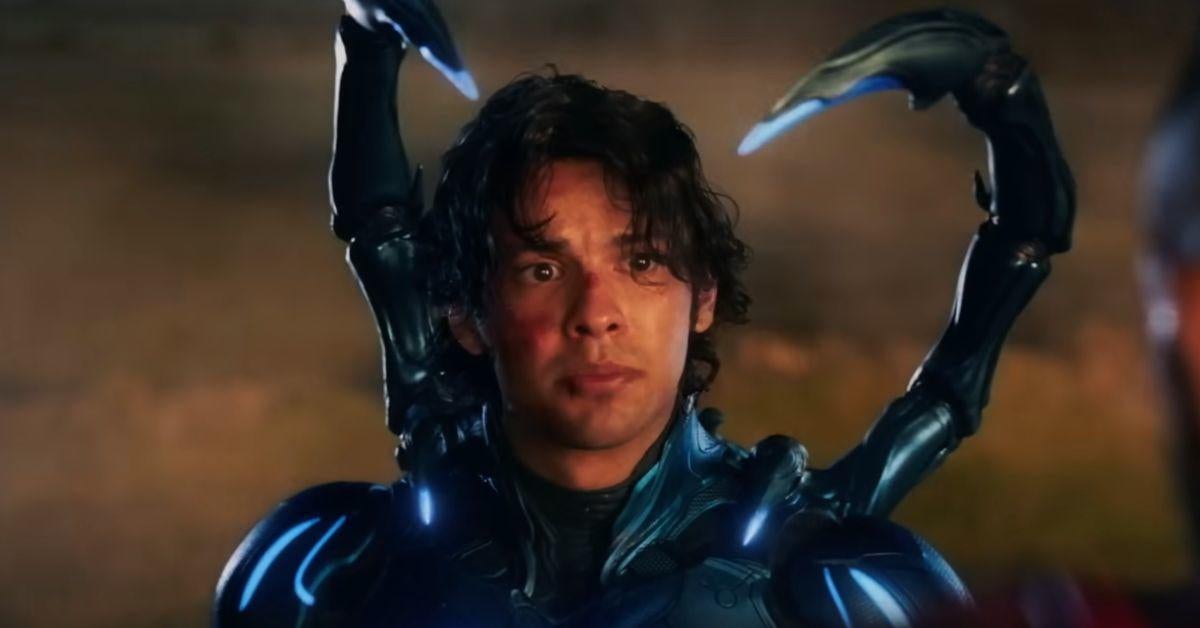 Blue Beetle's HBO Max movie costume, revealed at DC FanDome - Polygon