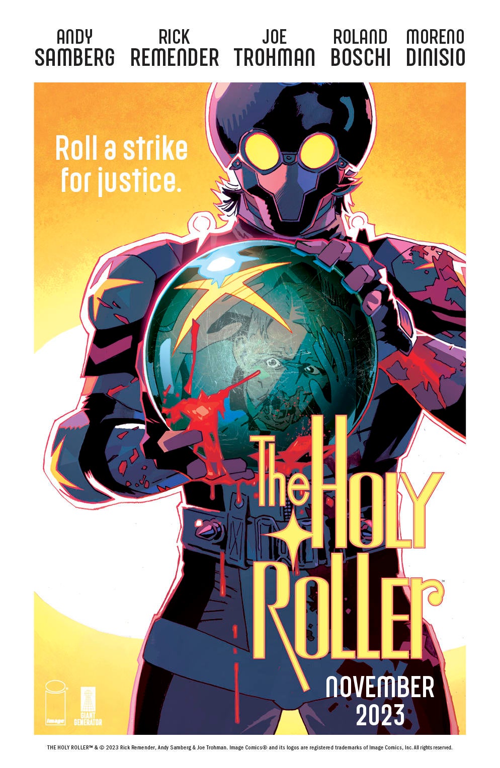 Image Announces The Holy Roller From Andy Samberg, Rick Remender, and