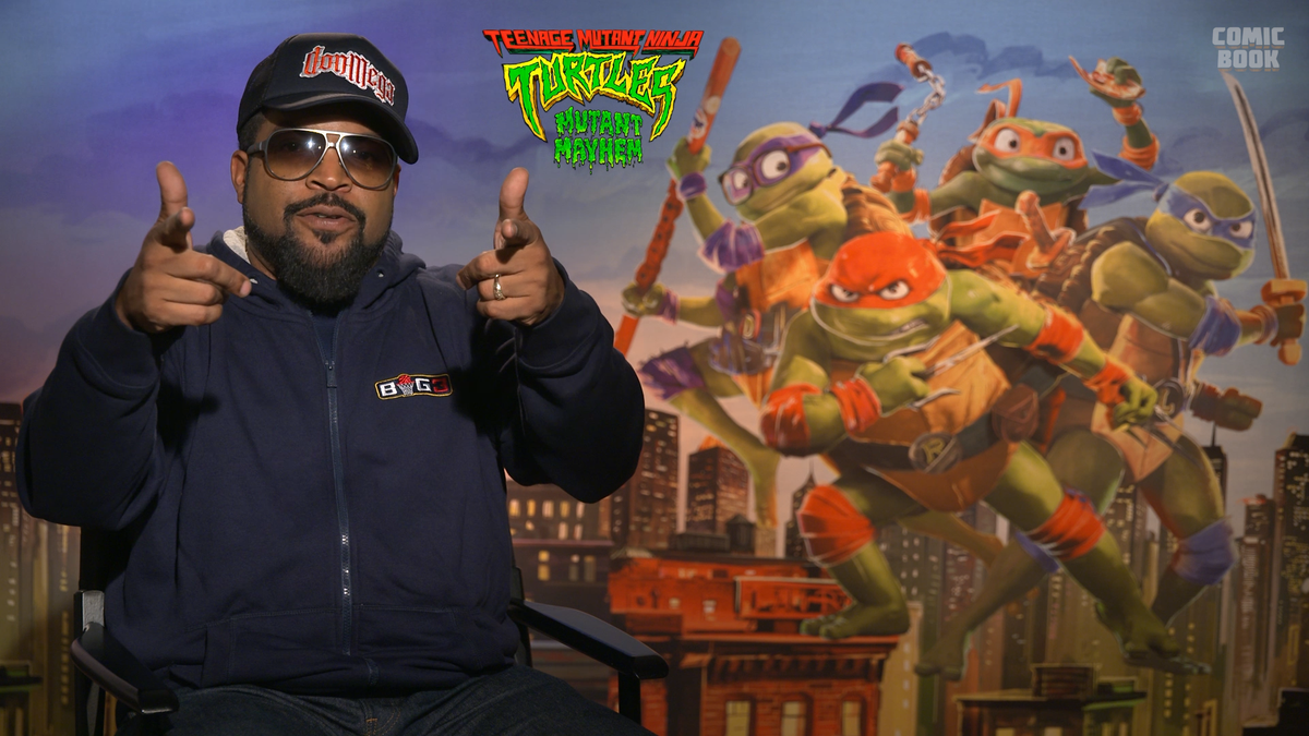 Teenage Mutant Ninja Turtles Mutant Mayhem: Ice Cube Pitched Ice-T Line