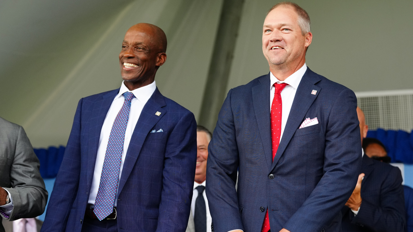 LOOK: Fred McGriff, Scott Rolen have Hall of Fame plaques unveiled during Cooperstown enshrinement