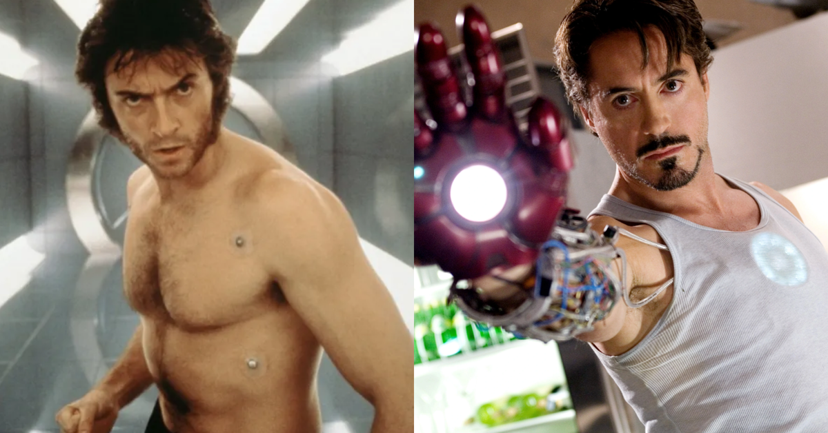 Hugh Jackman Wolverine Robert Downey Jr. Iron Man