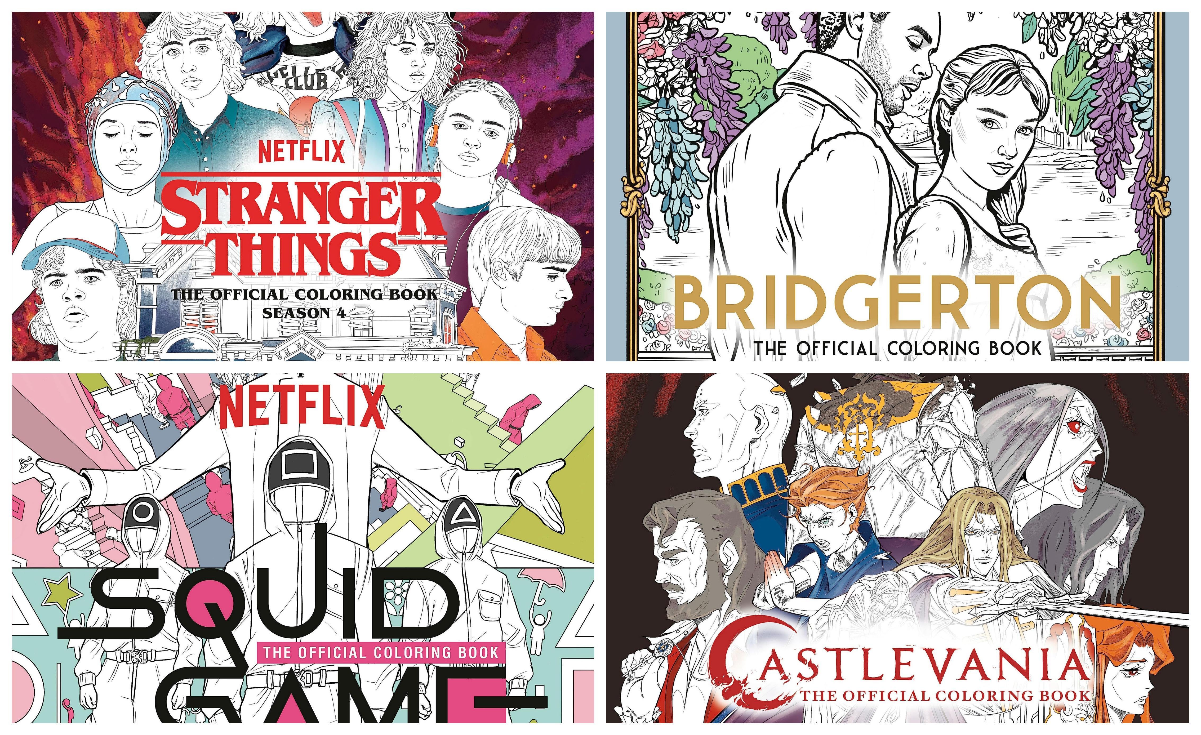 Stranger Things: The Official Coloring Book, Season 4 by Netflix:  9780593581827 | : Books