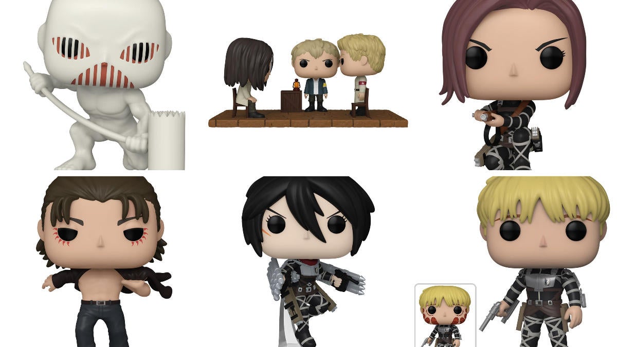 Attack On Titan/ Shingeki no Kyojin New Pop Concept Wave 1 : r/funkopop