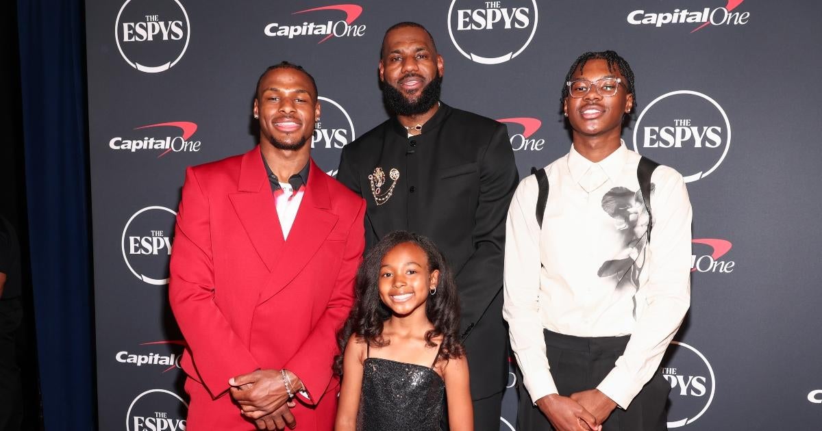 Lebron james son bryce shows love to brother bronny following cardiac