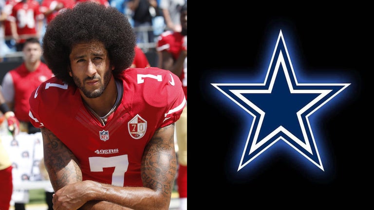 Colin Kaepernick Works out With Dallas Cowboys Receiver