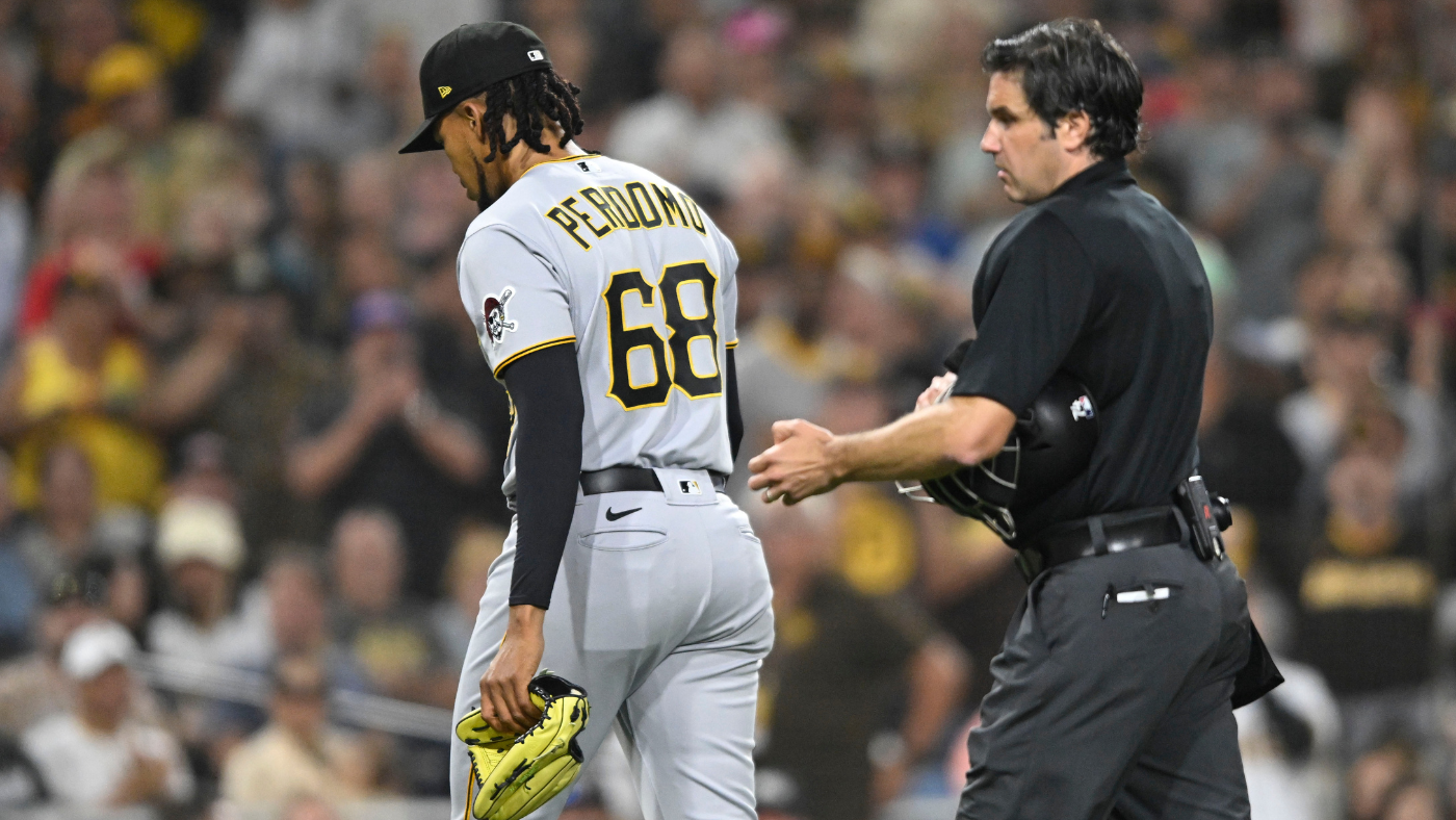 Pirates pitcher Angel Perdomo suspended three games for intentionally throwing at Padres' Manny Machado
