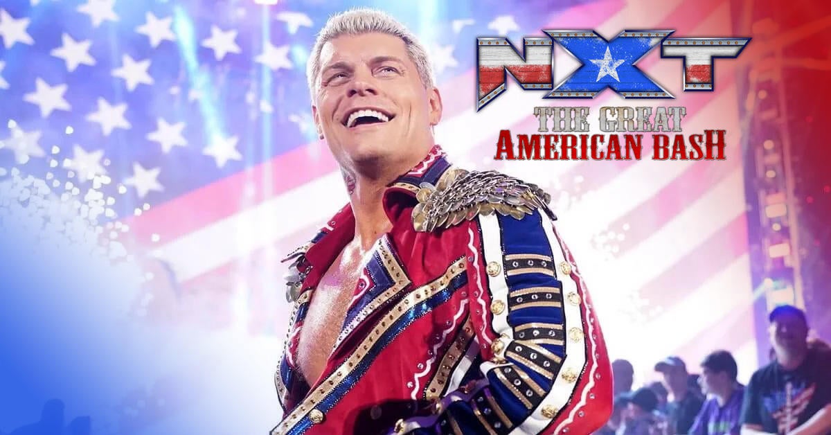 WWE's Cody Rhodes Doing Introduction for NXT Great American Bash