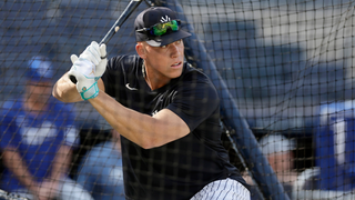 Aaron Judge injury update: Yankees star out of lineup day after collision  with outfield wall