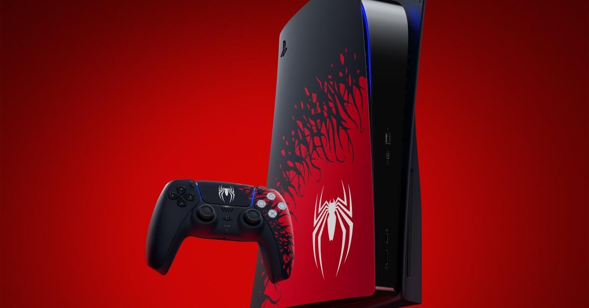 spider man 2 ps5 console plates