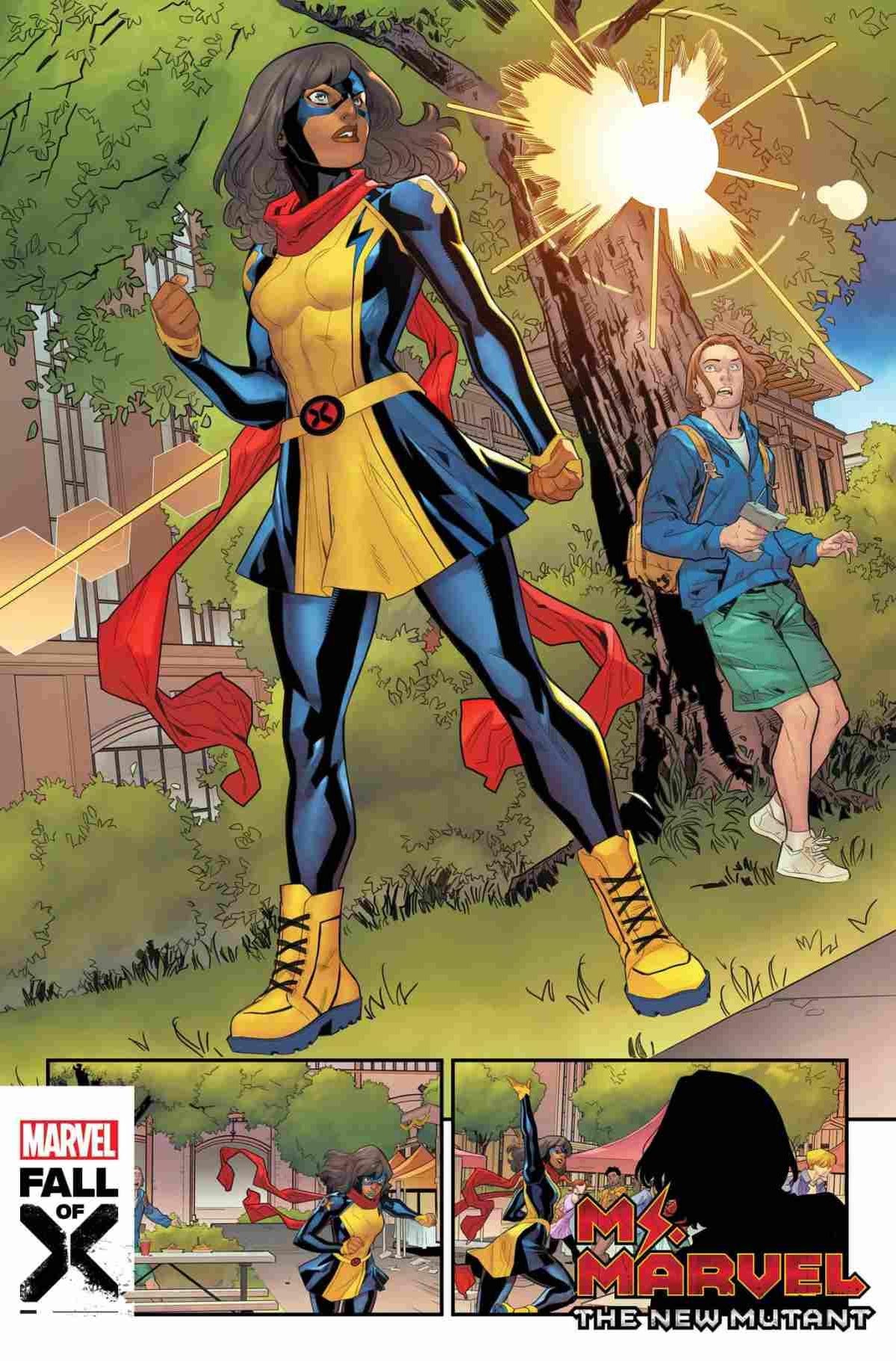 Kamala Khan Joins the XMen in Ms. Marvel The New Mutant Preview