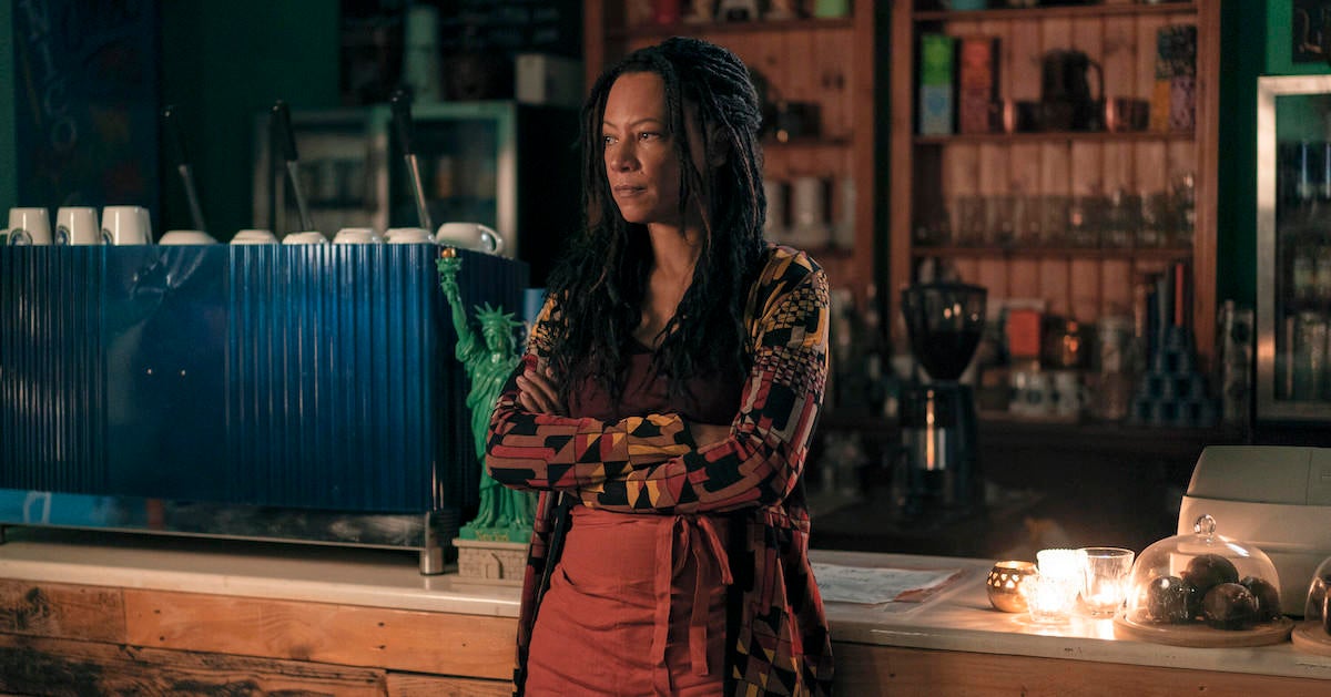 'Good Omens' Star Nina Sosanya Worked in a Coffee Shop in Real Life ...